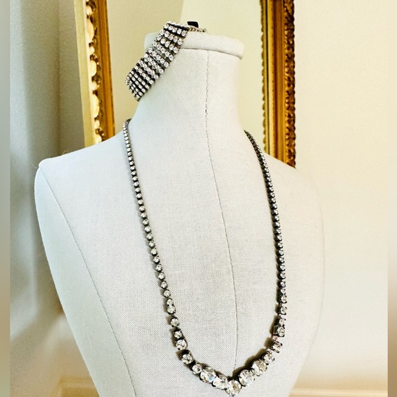 Vintage Rhinestone Jewelry lot - Picture 16 of 17